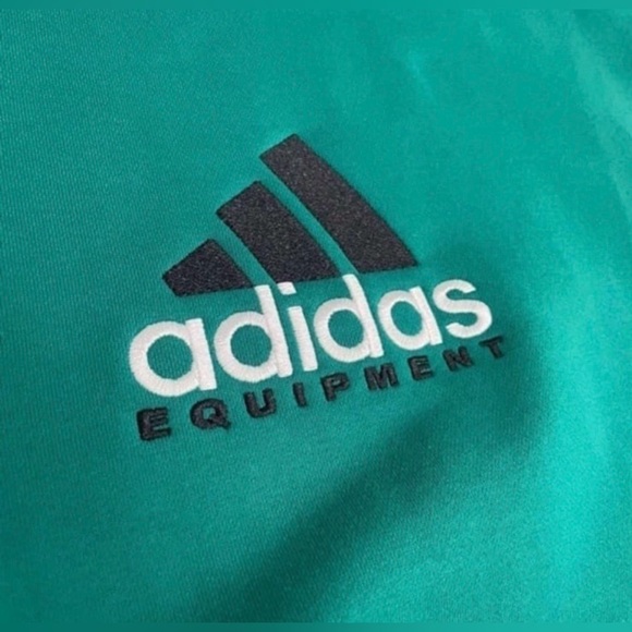 New $100 Embroidered Adidas EQT / Equipment Crewneck / sweater / Mens size small - Picture 4 of 5